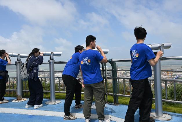 山海逐绿电 青春砺担当——上海电力大学“核链山海”实践队浙江苍南行